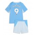Manchester City Erling Haaland #9 Hjemmedraktsett Barn 2026-27 Korte ermer (+ Korte bukser)